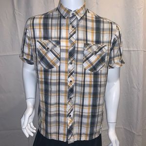 KÜHL Mens Short Sleeve Button Up Shirt Size Large